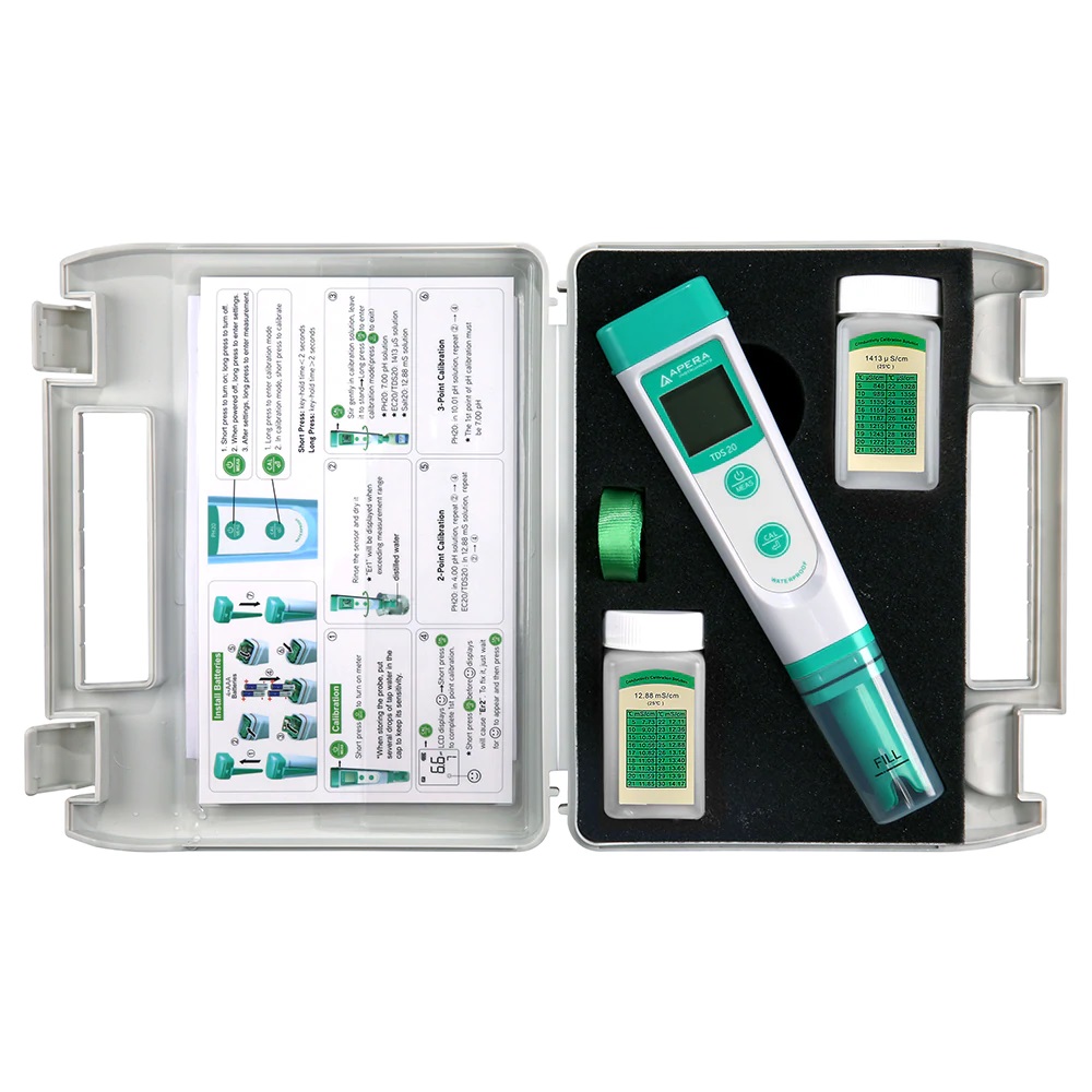 صورة جهاز قياس التوصيلية والأملاح الذائبة الجيبي TDS20 (Pocket EC/TDS Tester TDS20) - واقف للتجارة صنعاء