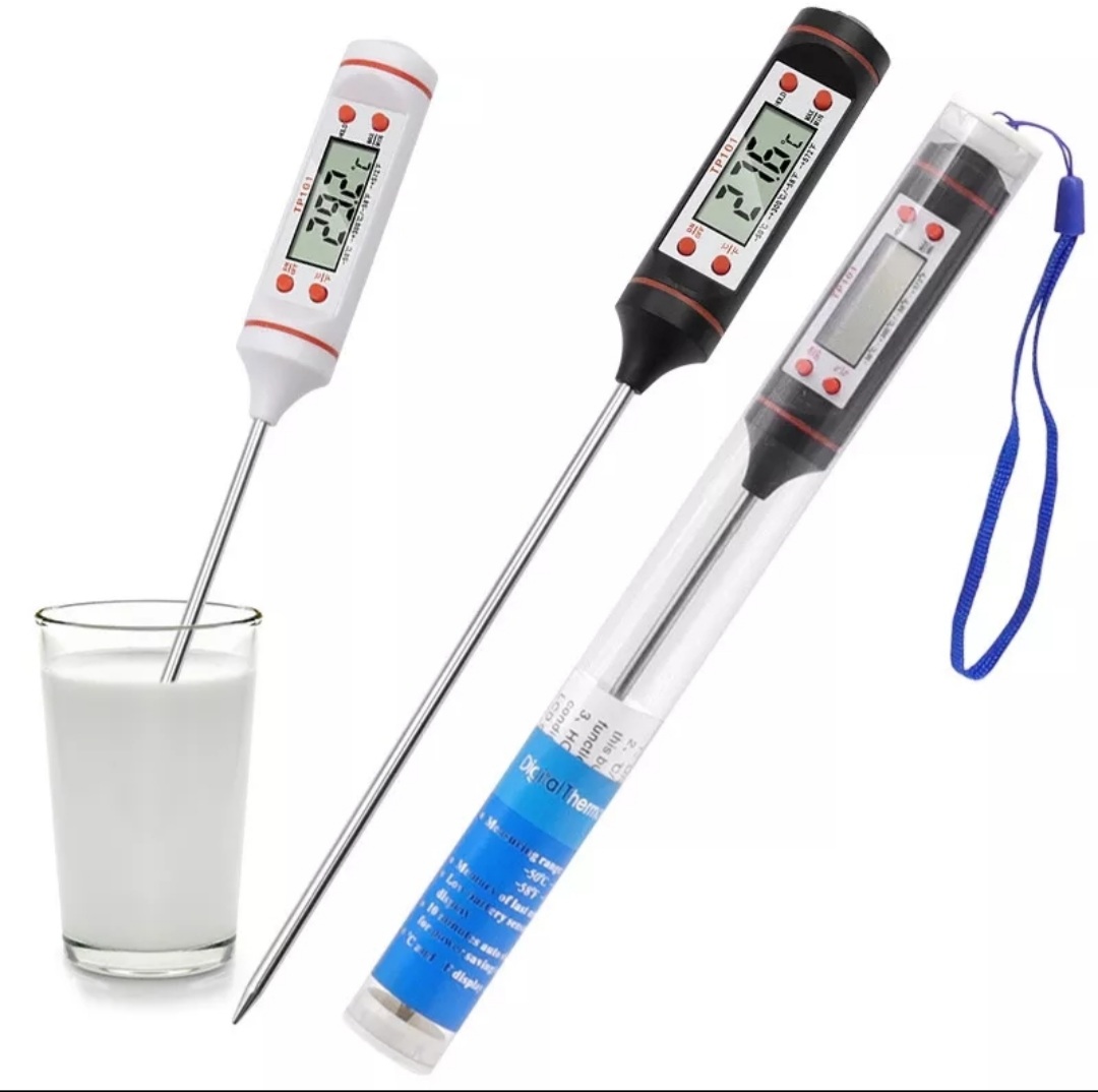 صورة ميزان حرارة رقمي بمجس معدني TP101 (Digital Probe Thermometer TP101) - واقف للتجارة صنعاء