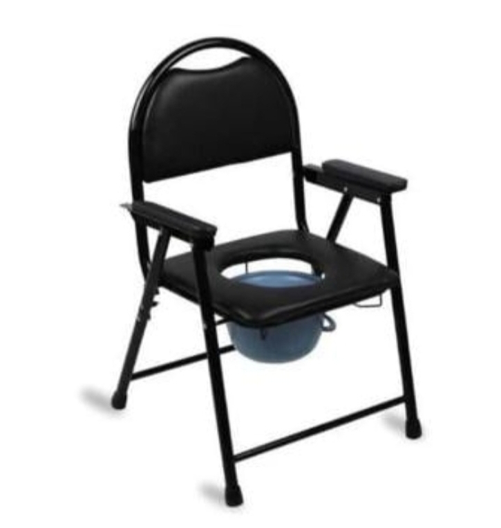 صورة كرسي حمام طبي مبطّن بمسند ظهر وقصرية (Padded Commode Chair with Back Rest) - واقف للتجارة صنعاء صورة كرسي حمام طبي مبطّن بمسند ظهر وقصرية (Padded Commode Chair with Back Rest) - واقف للتجارة صنعاء