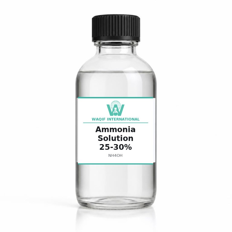 صورة محلول أمونيا 25-30% (ماء النشادر) (Ammonia Solution 25-30%) - واقف للتجارة صنعاء صورة محلول أمونيا 25-30% (ماء النشادر) (Ammonia Solution 25-30%) - واقف للتجارة صنعاء