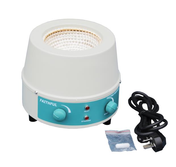 صورة جهاز تسخين دوارق مع خلاط مغناطيسي (Heating Mantle with Magnetic Stirrer) - واقف للتجارة صنعاء
