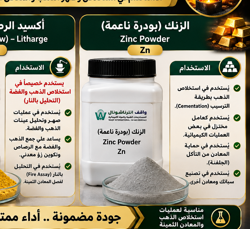 صورة مسحوق الزنك (Zinc Powder) - واقف للتجارة صنعاء صورة مسحوق الزنك (Zinc Powder) - واقف للتجارة صنعاء