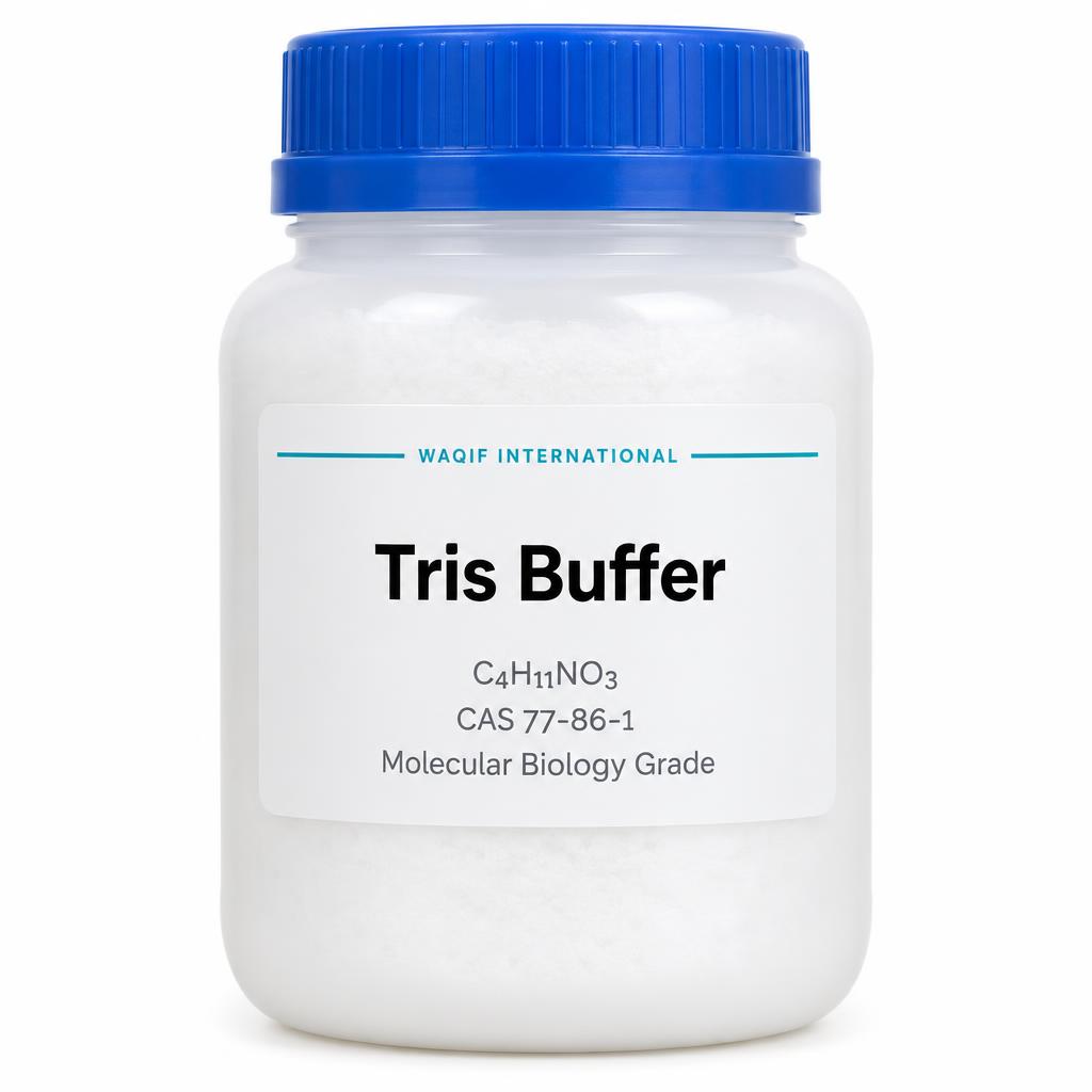 صورة تريس (TRIS) — قاعدة منظمة (Tris(hydroxymethyl)aminomethane) - واقف للتجارة صنعاء صورة تريس (TRIS) — قاعدة منظمة (Tris(hydroxymethyl)aminomethane) - واقف للتجارة صنعاء