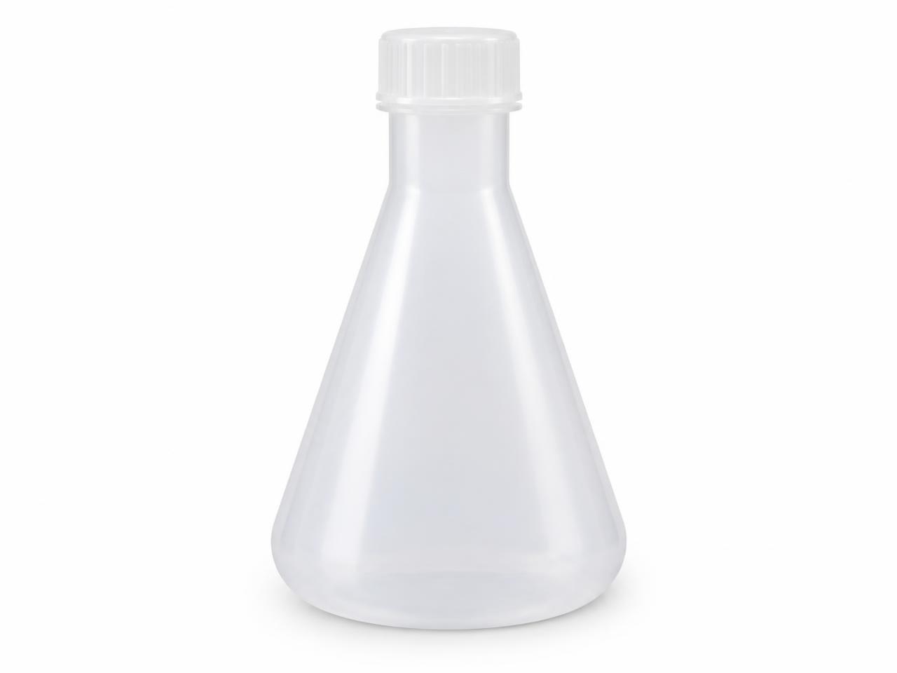 صورة كونيكل فلاسك بلاستيك (Plastic Conical Flask) - واقف للتجارة صنعاء
