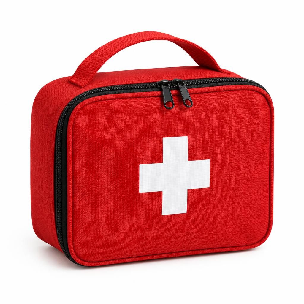 صورة شنطة إسعاف قماش صغير (Small Canvas First Aid Bag) - واقف للتجارة صنعاء صورة شنطة إسعاف قماش صغير (Small Canvas First Aid Bag) - واقف للتجارة صنعاء
