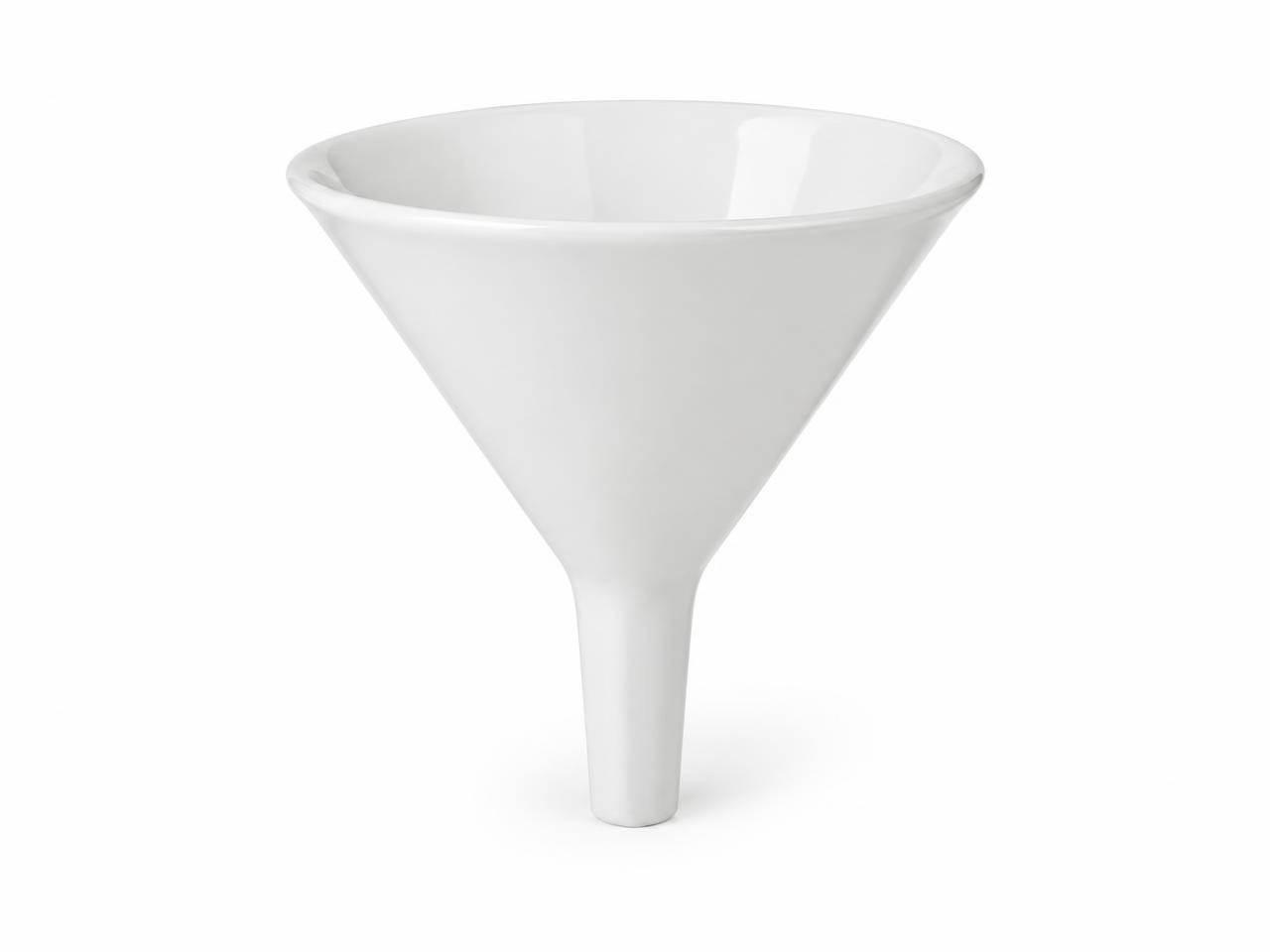 صورة قمع خزف صغير (Porcelain Funnel Small) - واقف للتجارة صنعاء