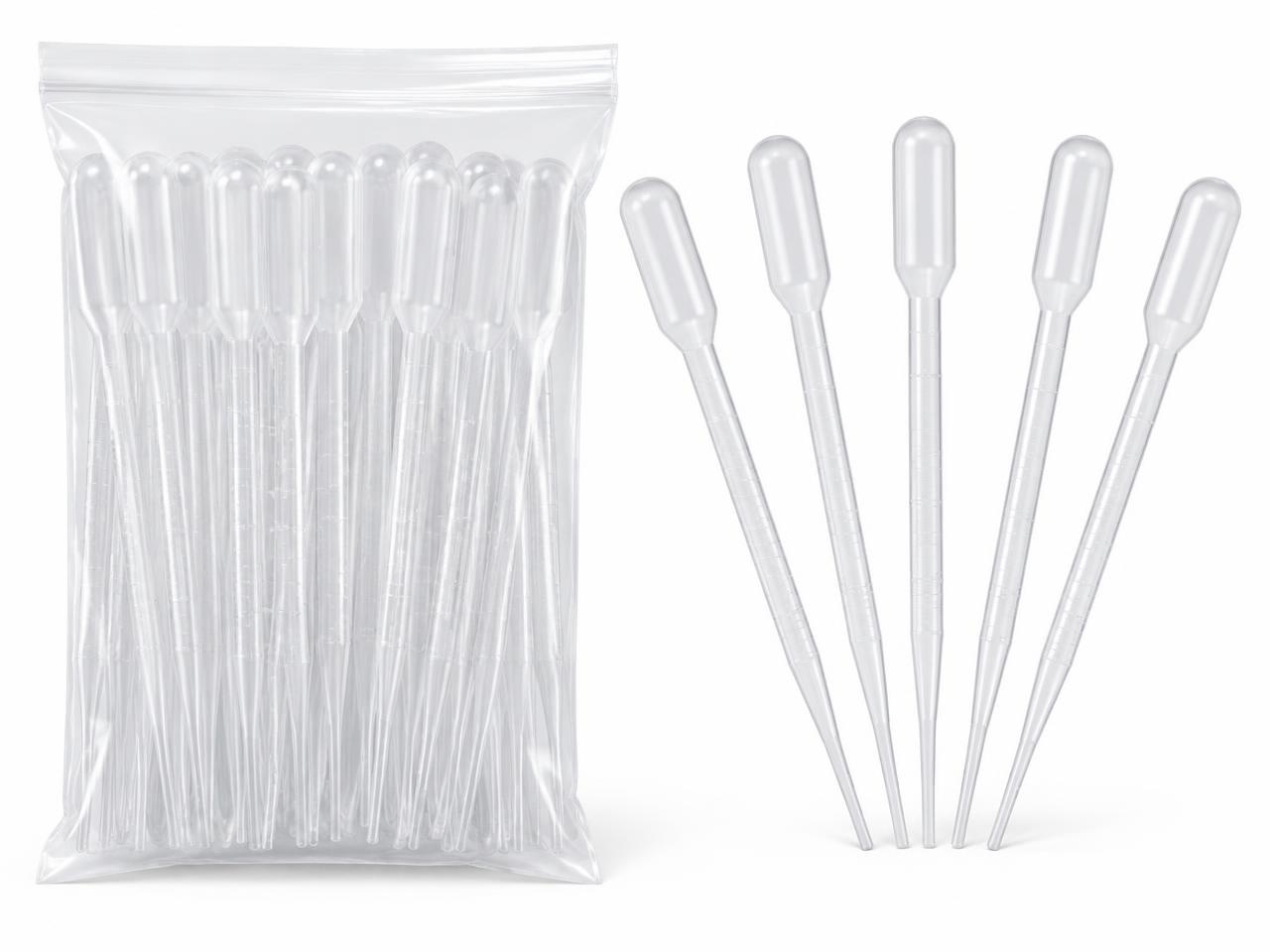 صورة ماصة باستير بلاستيكية 3 مل (Plastic Pasteur Pipette 3ml) - واقف للتجارة صنعاء