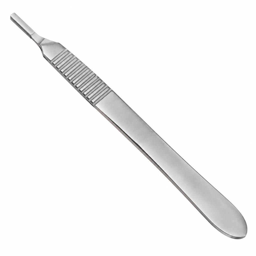 صورة حامل مشرط استيل (Stainless Steel Scalpel Handle) - واقف للتجارة صنعاء صورة حامل مشرط استيل (Stainless Steel Scalpel Handle) - واقف للتجارة صنعاء