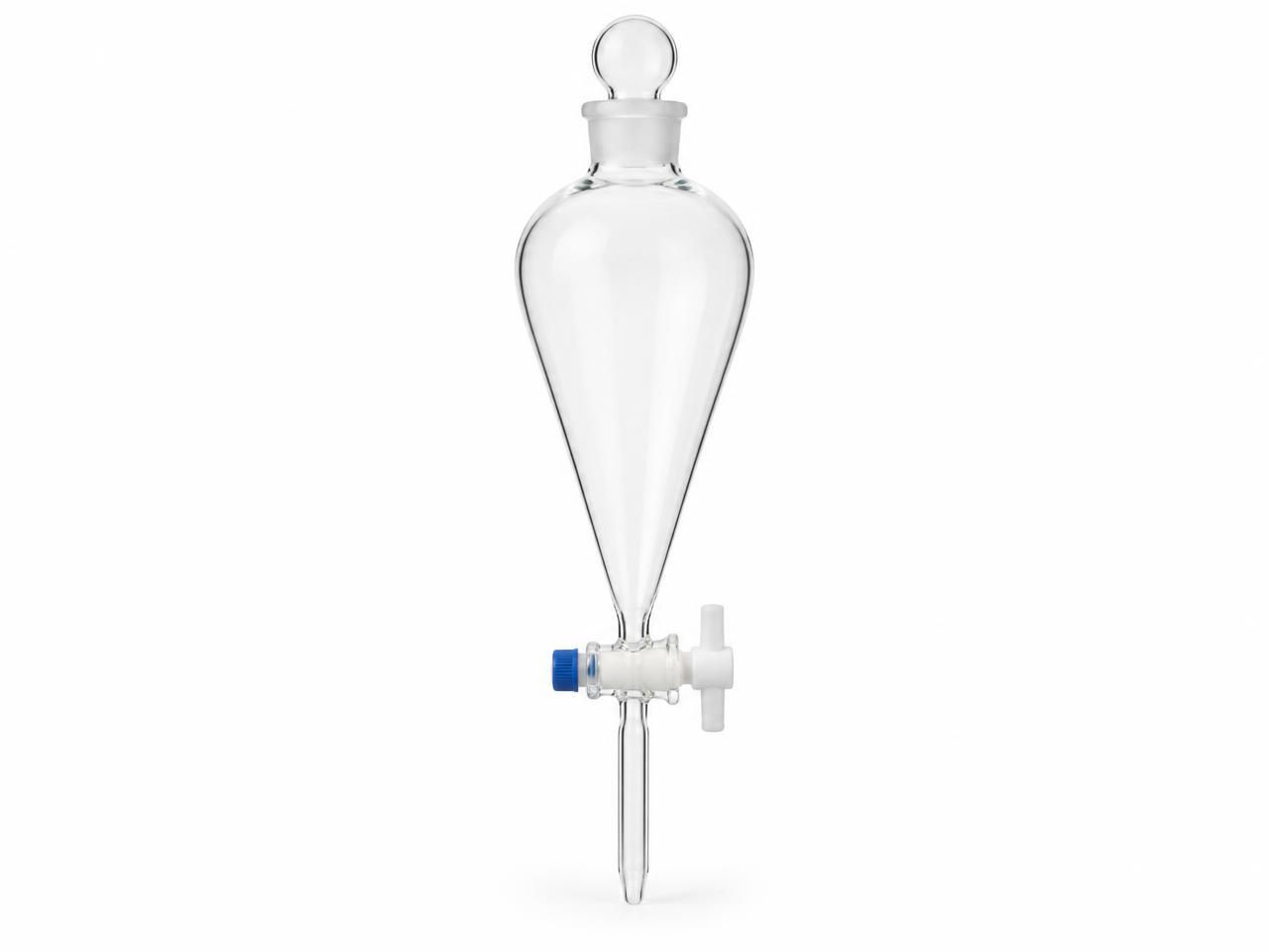 صورة قمع فصل مخروطي 50 مل (Conical (Squibb) Separating Funnel 50 ml) - واقف للتجارة صنعاء