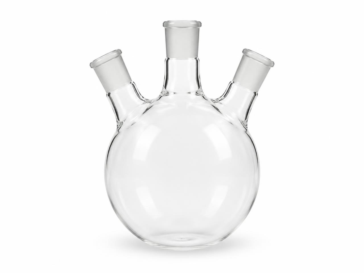 صورة زجاجة وولف ثلاث فتحات 100 مل (Woulff Bottle (Three Neck) 100 ml) - واقف للتجارة صنعاء